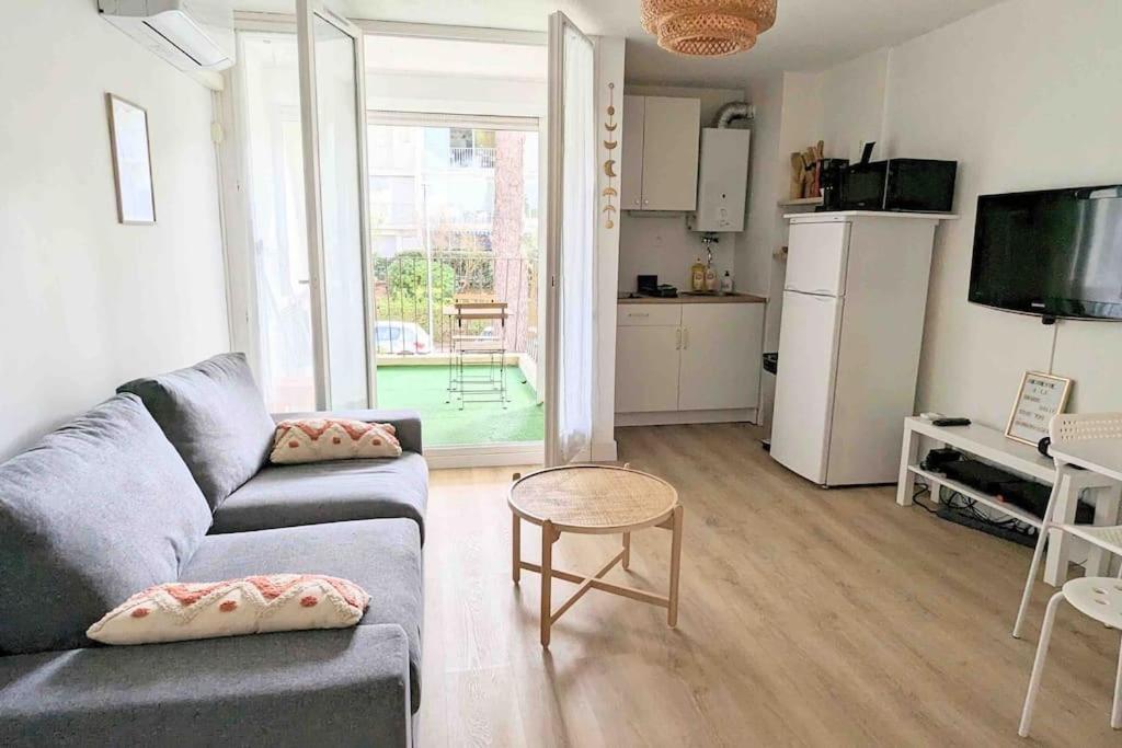 Studio Climatise 4 Pers, Balcon, Parking La Grande Motte Luaran gambar